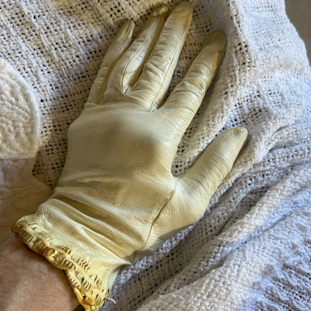 1950s Lionel Le Grand Leather Gloves, Bonwit Teller Exclusive, 6.5 (Fits 7–7.5)